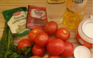 Помидоры маринованные на зиму — очень вкусные томаты быстрого приготовления