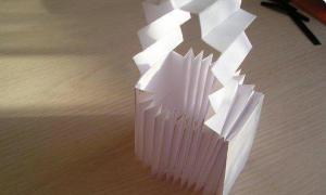 Как сделать гармошку из бумаги - точную копию настоящего инструмента Бумажная гармошка своими руками